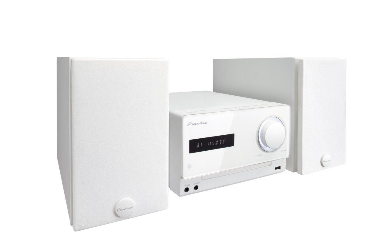 Pioneer X-CM32-BT-Wミニコンポ （CDミニコンポ パイオニア X