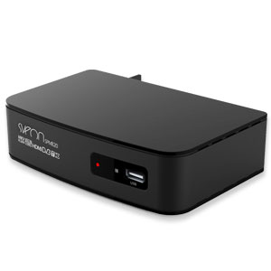 Reproductor multimedia - Sveon SPM820, Full HD 1080p y sintonizador TDT de alta definición