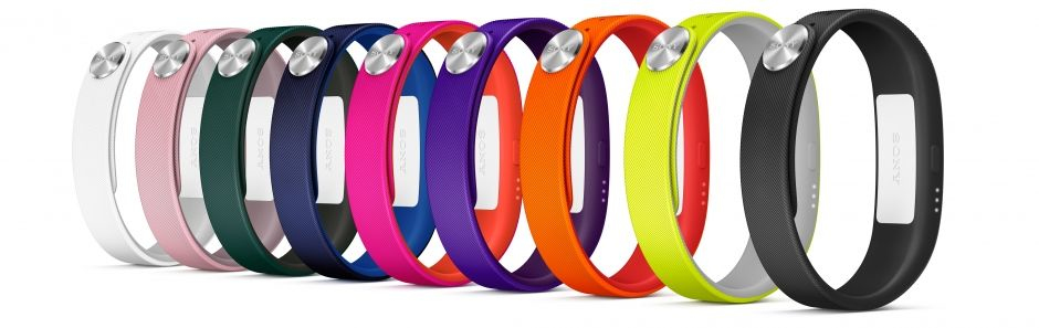 Sony SmartBand SWR110 (Small) 3Pk (Red, Blue, Black)