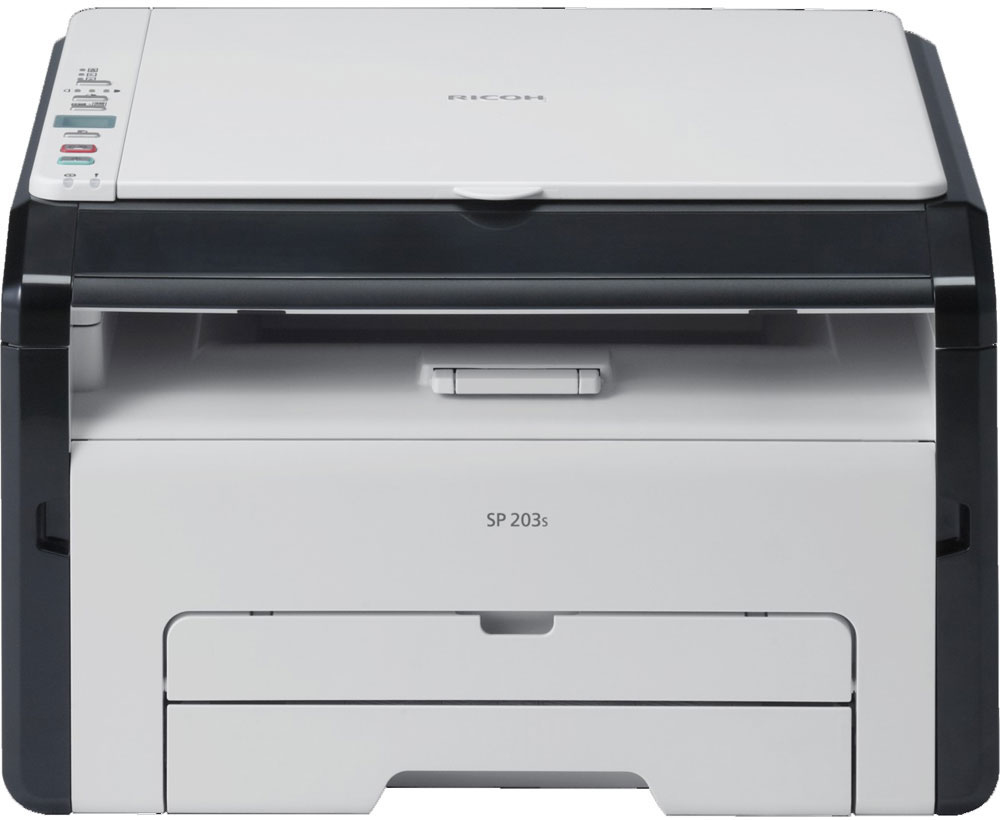 Impresora Multifunción - Ricoh SP-203S con Scanner y Copiadora
