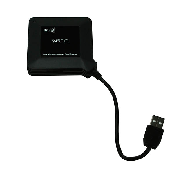 Lector de tarjeta - Sveon SCT012N USB 3.0 Negro