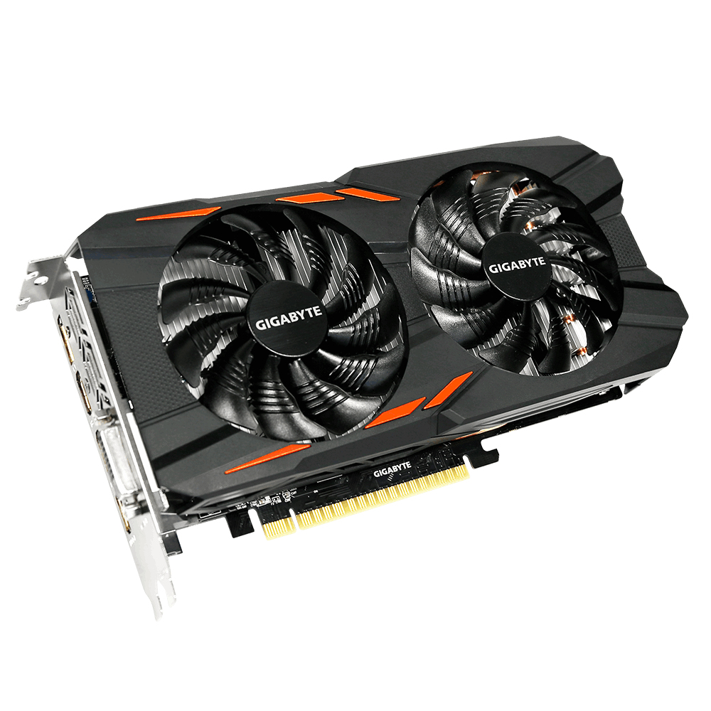 Tarjeta Gráfica Gigabyte GeForce GTX 1050 Ti, Windforce OC 4G