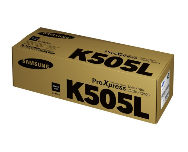 Samsung CLT-K505L Toner 6000páginas Negro tóner y cartucho láser