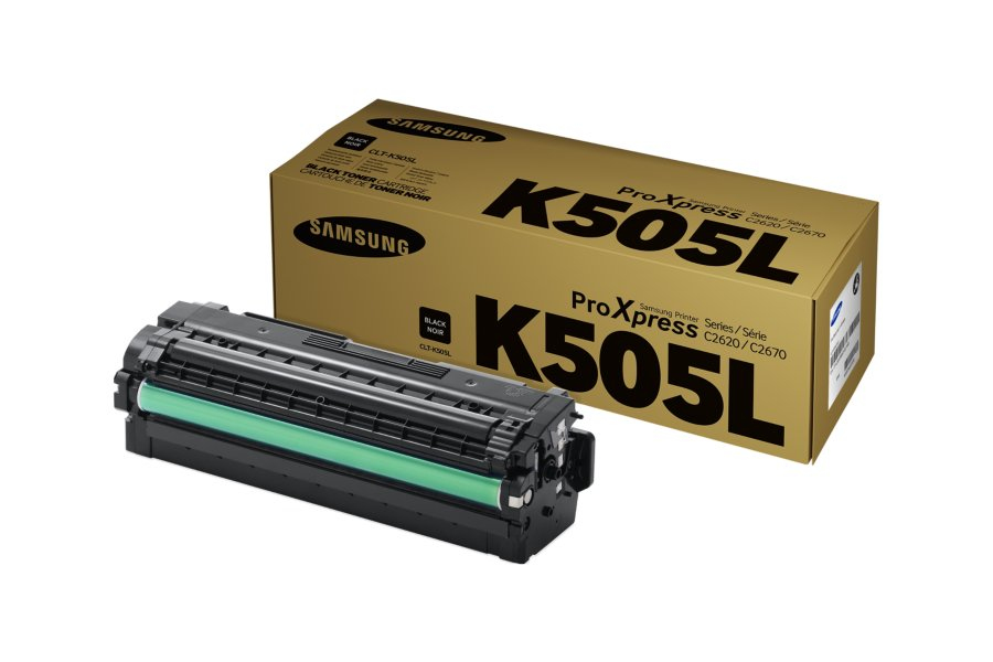 Samsung CLT-K505L Toner 6000páginas Negro tóner y cartucho láser