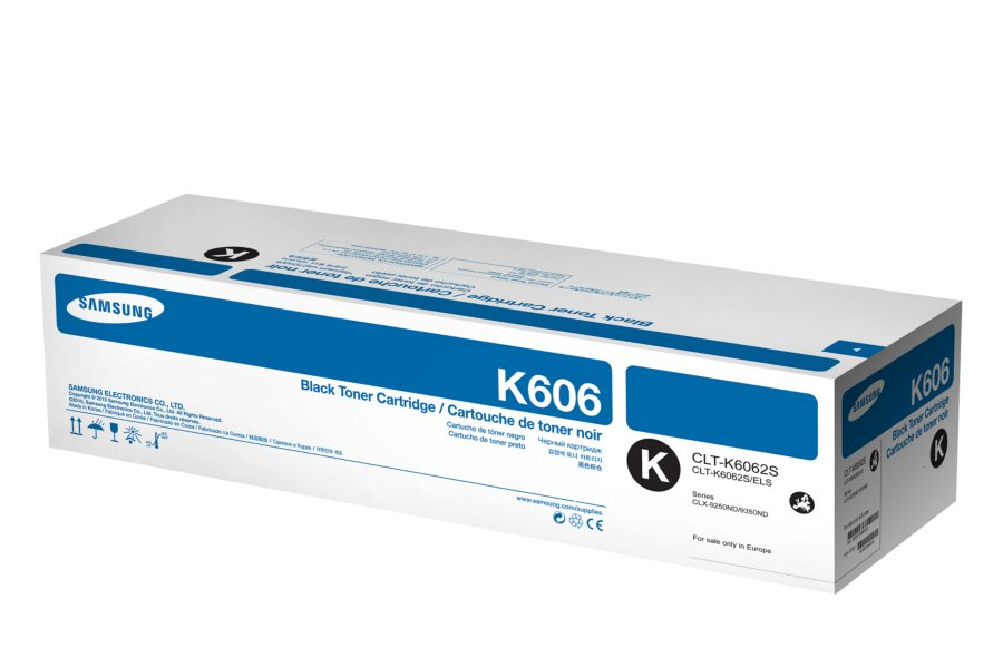 Samsung CLT-K6062S Toner 25000páginas Negro tóner y cartucho láser