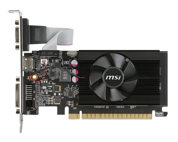 MSI GeForce GT 710 2GD3 LP GeForce GT 710 2GB GDDR3