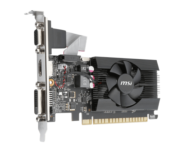 MSI GeForce GT 710 2GD3 LP GeForce GT 710 2GB GDDR3