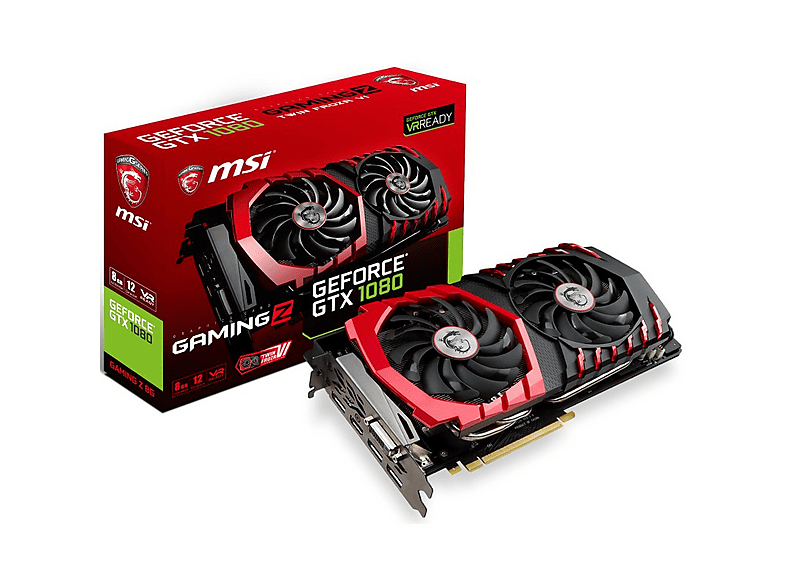 GeForce GTX 1080 8GBと 8GB×2 DDR4メモリのセット MSI GeForce GTX 1080 Gaming Z 8G Fiyat & Özellik | MediaMarkt