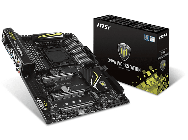 MSI X99A WORKSTATION Intel X99 LGA 2011-v3 ATX