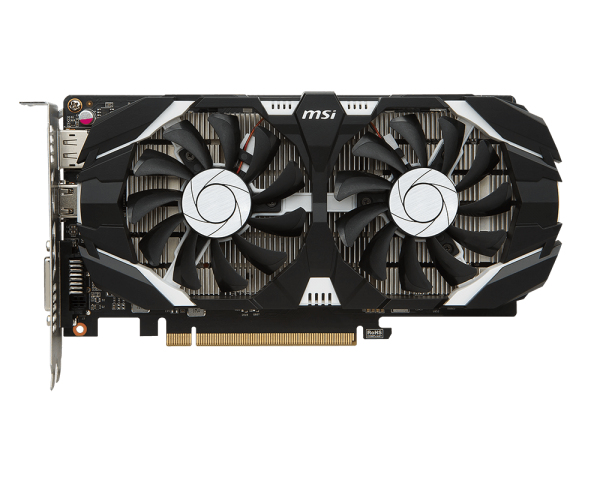 Tarjeta Gráfica - MSI GeForce GTX 1050 Ti 4GT OC, GDDR5