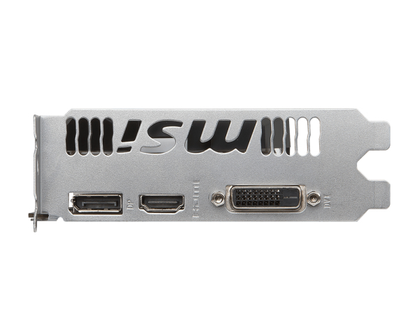 Tarjeta Gráfica - MSI GeForce GTX 1050 Ti 4GT OC, GDDR5
