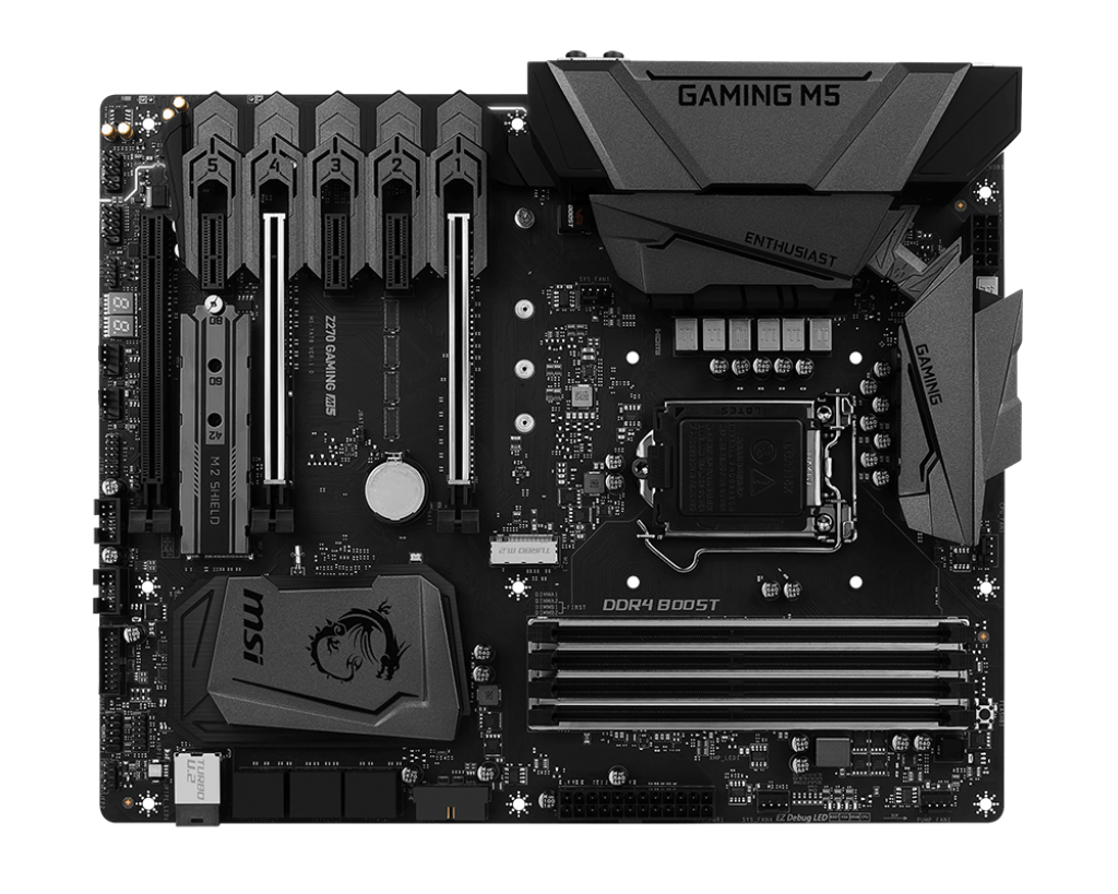 MSI Msı Z270 Gamıng M5 Soket 1151 Ddr4 3800(Oc) Hdmı Dp M.2 U2 Usb3.1 Rgb Atx