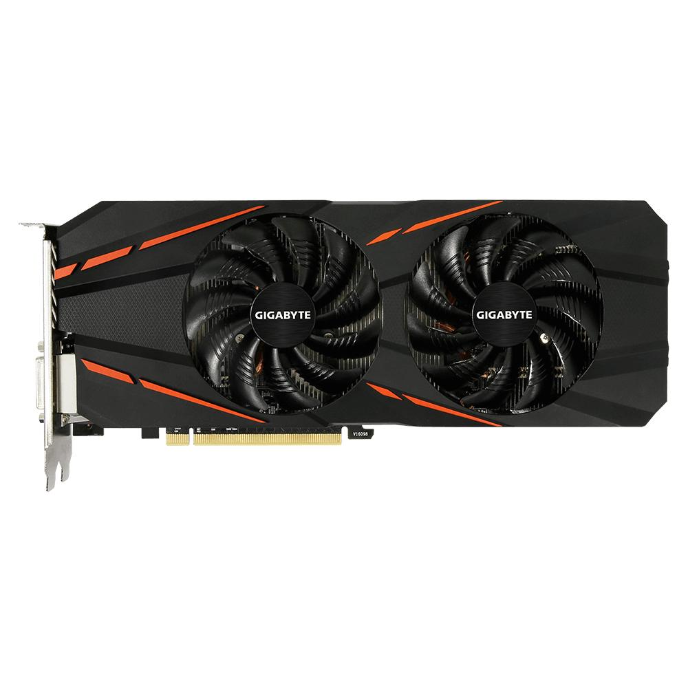 Tarjeta gráfica - Gigabyte GeForce GTX 1060 G1 Gaming 6G (rev. 2.0), GDDR5 