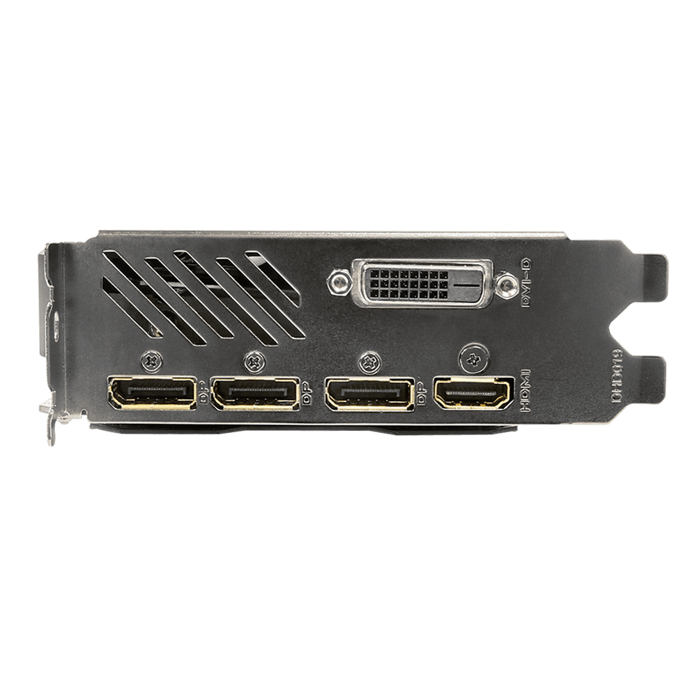 Tarjeta gráfica - Gigabyte GeForce GTX 1060 G1 Gaming 6G (rev. 2.0), GDDR5 
