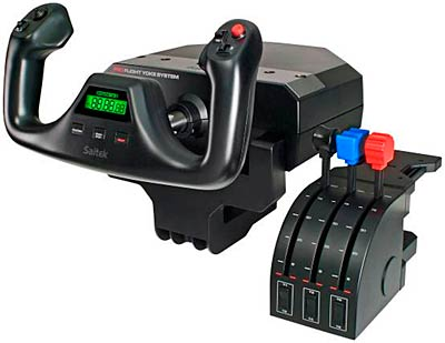 Logitech Pro Flight Yoke System Simulador de Vuelo
