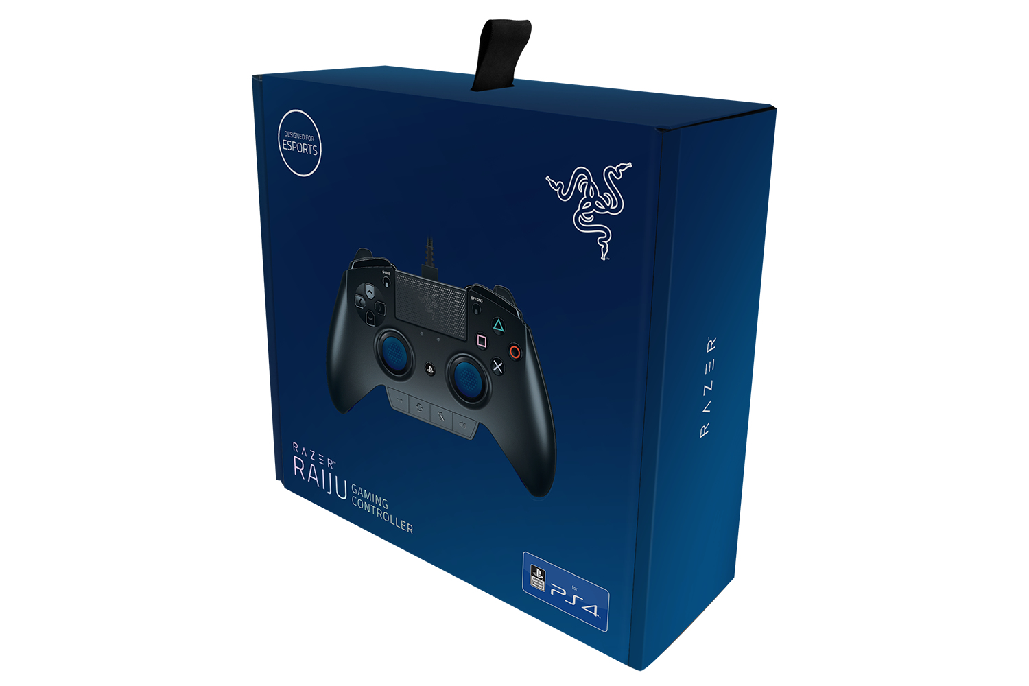 Mando - Razer Raiju, PC,PlayStation 4, Negro