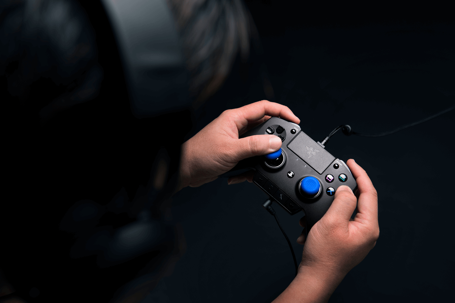 Mando - Razer Raiju, PC,PlayStation 4, Negro
