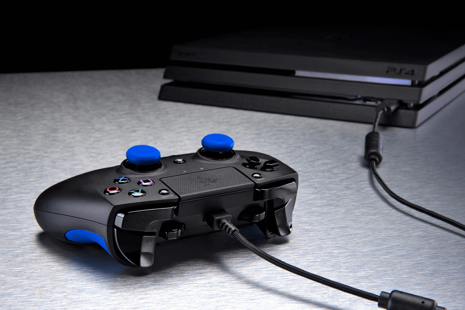 Mando - Razer Raiju, PC,PlayStation 4, Negro