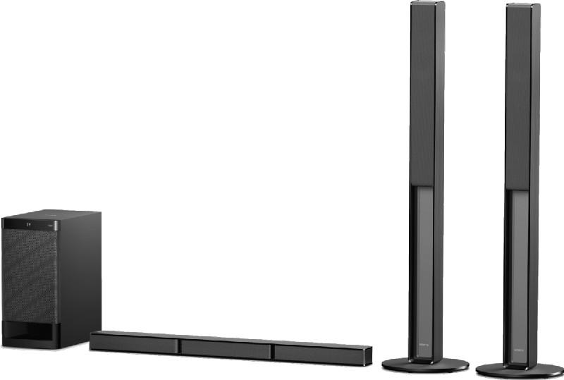 Home Cinema 5.1 - Sony Htrt4, Barra de sonido, Subwoofer Externo, Altavoces Traseros, 600 W, Negro