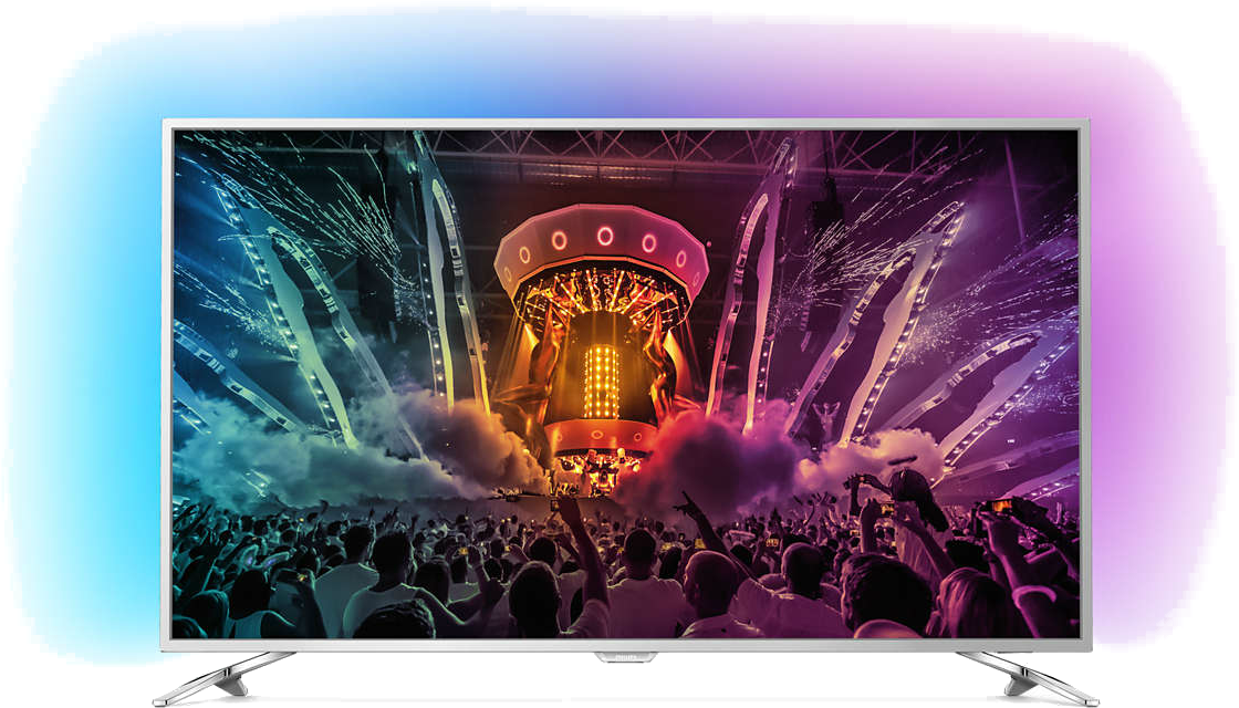 TV LED 55" - Philips 55PUS6561, Ultra HD 4K, Android TV, Ambilight