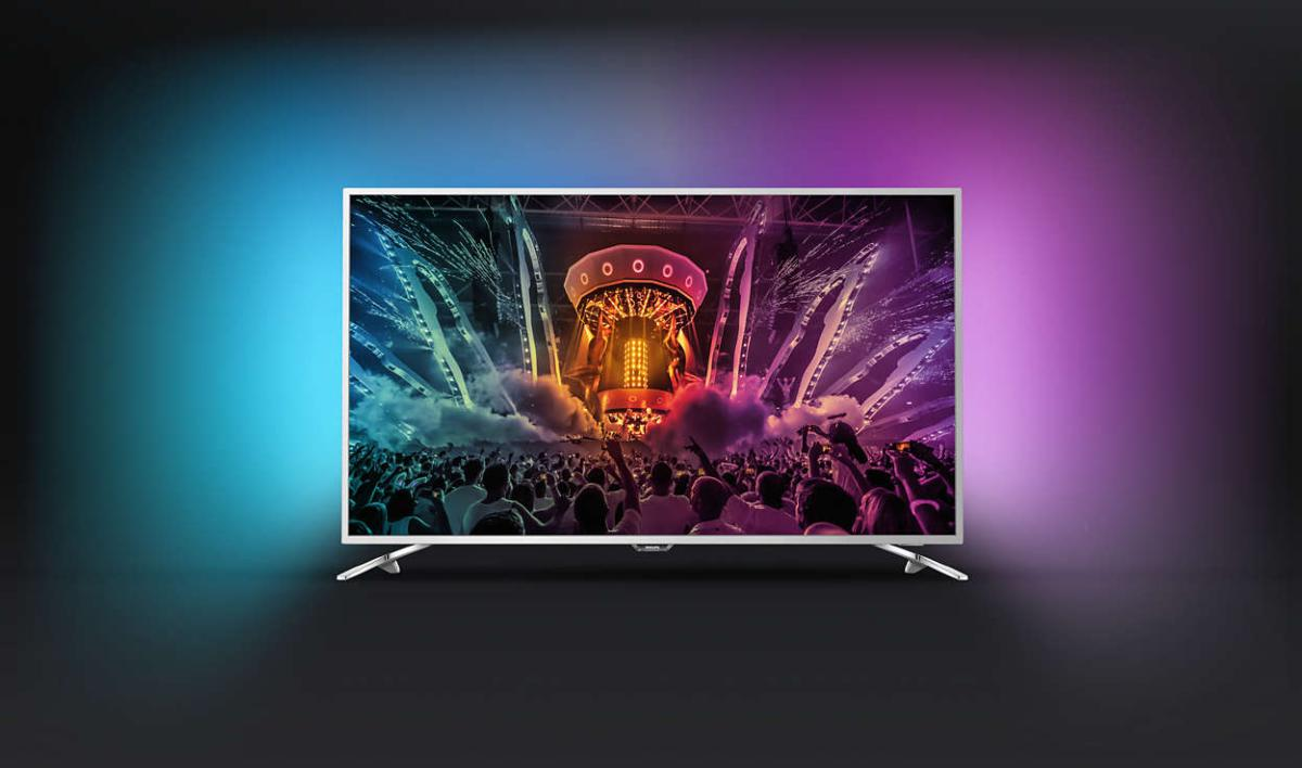TV LED 55" - Philips 55PUS6561, Ultra HD 4K, Android TV, Ambilight