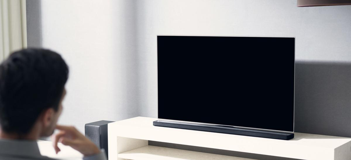 Barra de sonido - LG SJ8, 300W, 4.1 canales, Wifi Multiroom, Bluetooth, Negro
