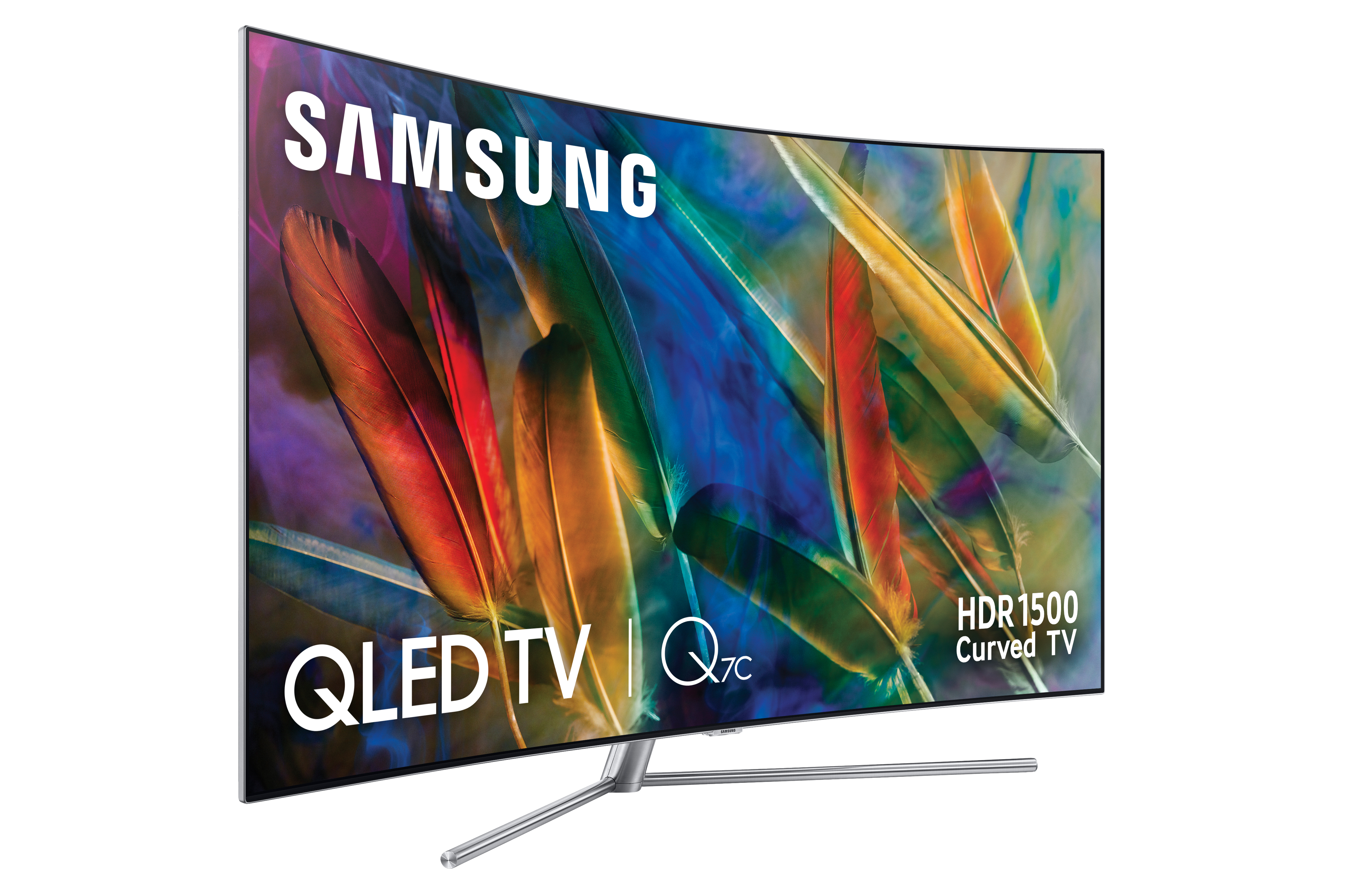 TV QLED 55" - Samsung QE55Q7CAMTXXC Ultra HD 4K, HDR 1500, Curvo