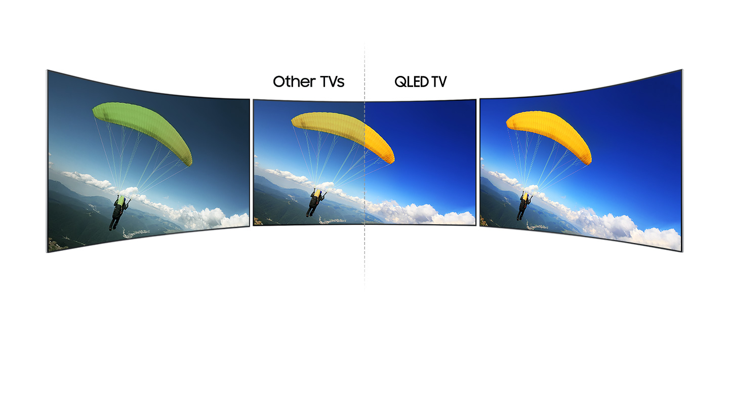 TV QLED 55" - Samsung QE55Q7CAMTXXC Ultra HD 4K, HDR 1500, Curvo