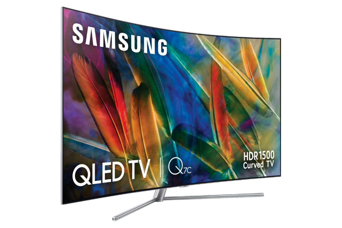 TV QLED 65" - Samsung QE65Q7CAMTXXC, Ultra HD 4K, HDR 1500, Curvo