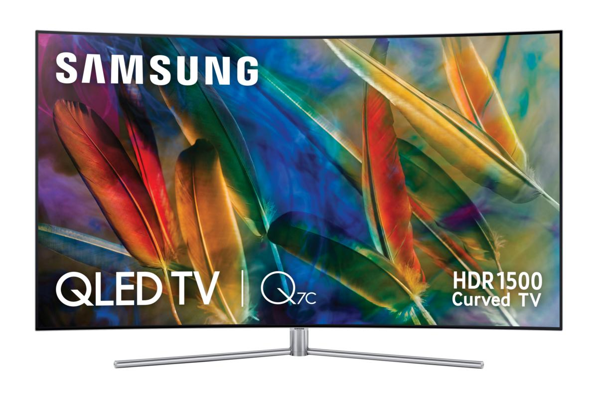 TV QLED 65" - Samsung QE65Q7CAMTXXC, Ultra HD 4K, HDR 1500, Curvo