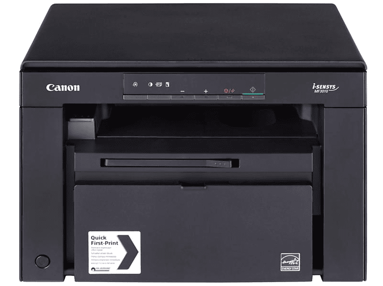 Canon Impresora Láser - Canon I-SensysMf3010 1200 X 600Dpi Laser A4 18Ppm Negro Multifuncional