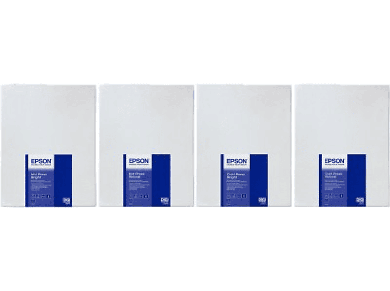 Epson Fine Art Hot Press Natural | Papel de hilo de algodón mate suave de doble cara