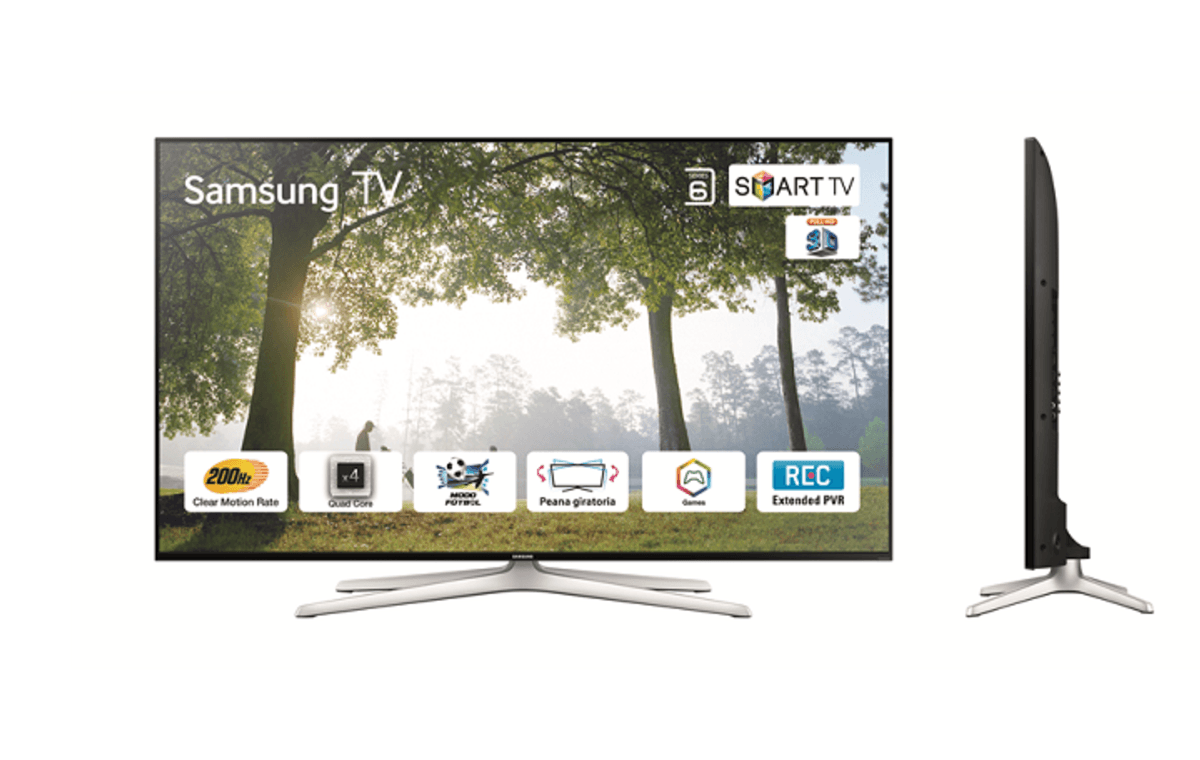 TV LED 40" - Samsung UE40H6240 Smart TV Quad Core, 3D, Modo Fútbol