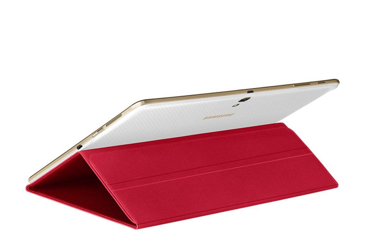 Samsung Funda Galaxy Tab S 10.5Rojo - Samsung Book Cover Bt800B Glam Red,  10,5 Pulgadas