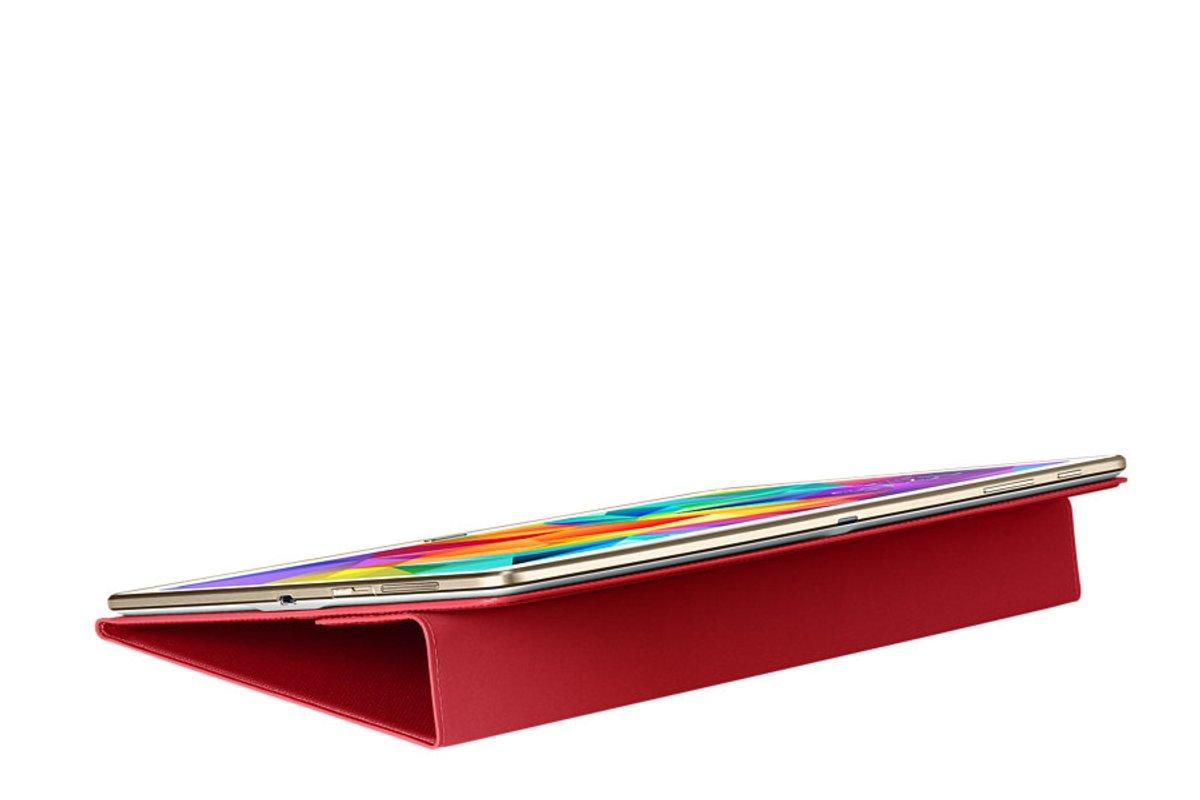 Samsung Funda Galaxy Tab S 10.5Rojo - Samsung Book Cover Bt800B Glam Red,  10,5 Pulgadas