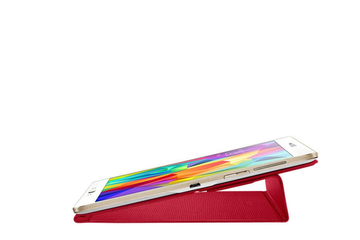 Samsung Funda Galaxy Tab S 10.5Rojo - Samsung Book Cover Bt800B Glam Red,  10,5 Pulgadas