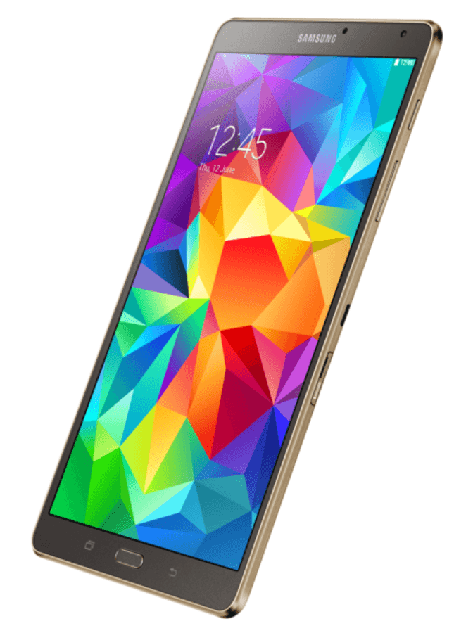 Tablet - Samsung Galaxy Tab S, 8.4 pulgadas, 16 GB, bronce, WiFi, Bluetooth 4.0