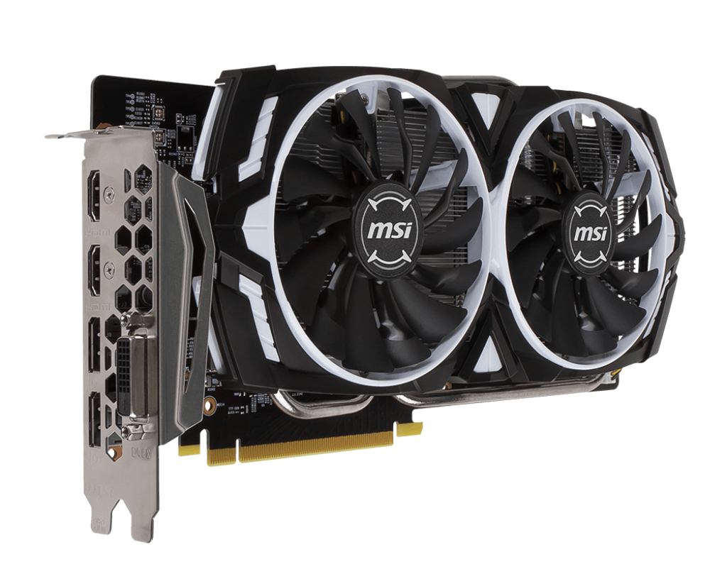 Tarjeta Gráfica - MSI MSI GeForce GTX 1060 ARMOR 6G OCV1, GDDR5