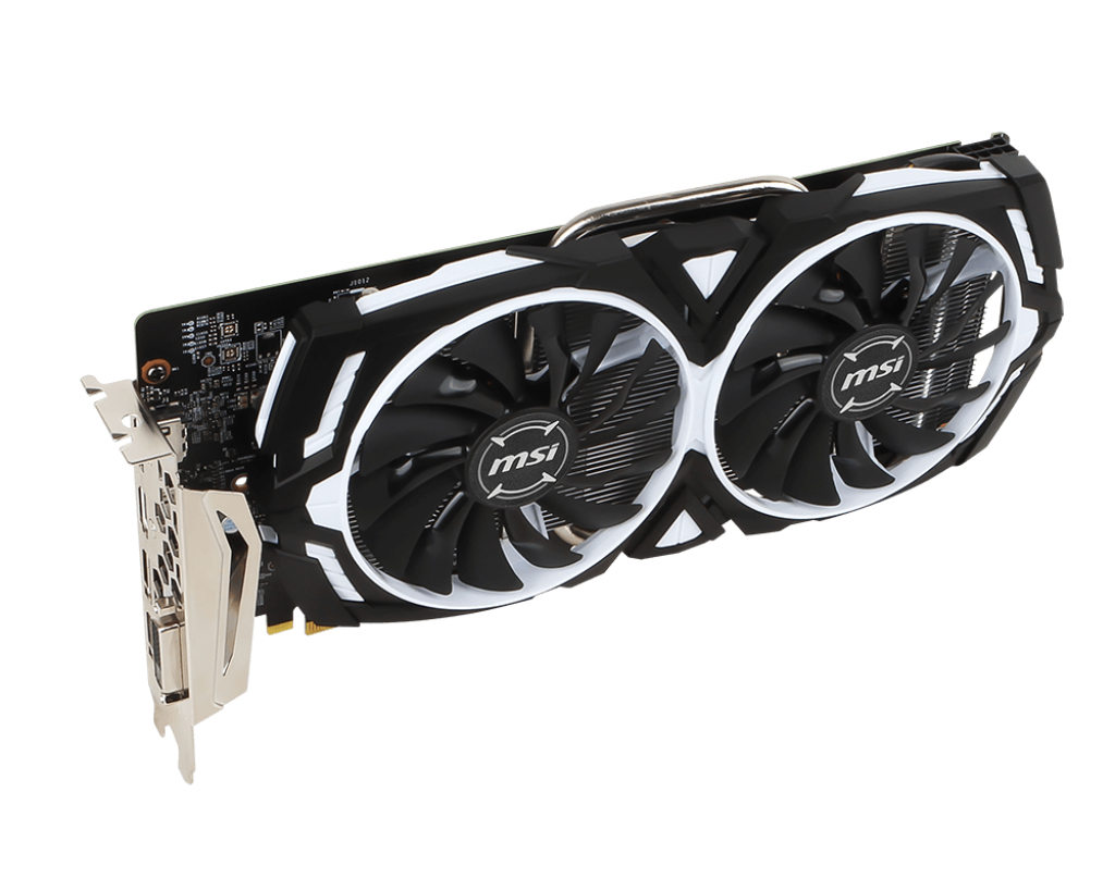 Tarjeta Gráfica - MSI MSI GeForce GTX 1060 ARMOR 6G OCV1, GDDR5
