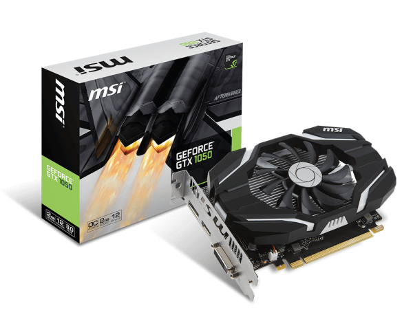 MSI GeForce GTX 1050 2G OC GeForce GTX 1050 2048GB GDDR5