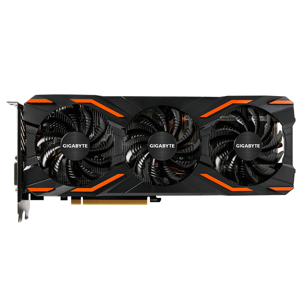GIGABYTE Gigabyte GV-N1080WF3OC-8GD GeForce GTX 1080 8GB GDDR5X tarjeta gráfica