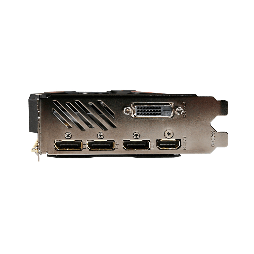 GIGABYTE Gigabyte GV-N1080WF3OC-8GD GeForce GTX 1080 8GB GDDR5X tarjeta gráfica