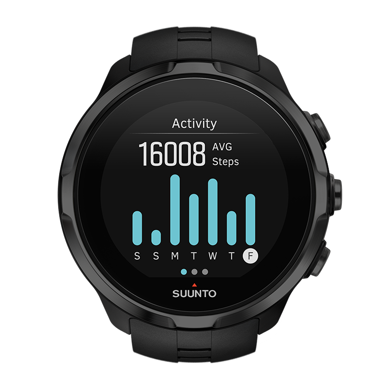 Reloj deportivo - Suunto Spartan Sport Wrist HR All Black, Negro, Táctil, Sensor de frecuencia cardiaca