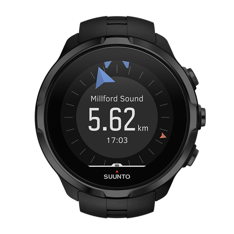 Reloj deportivo - Suunto Spartan Sport Wrist HR All Black, Negro, Táctil, Sensor de frecuencia cardiaca