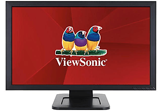 Viewsonic TD2421 24" 1920 x 1080Pixeles Dual-touch Multi-usuario Negro monitor pantalla táctil