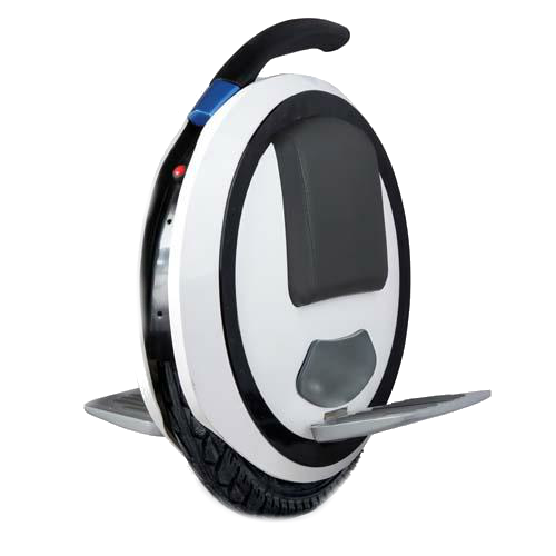 Monociclo - Ninebot One E+, Bluetooth 4.0, Hasta 24 km/h, Blanco y negro