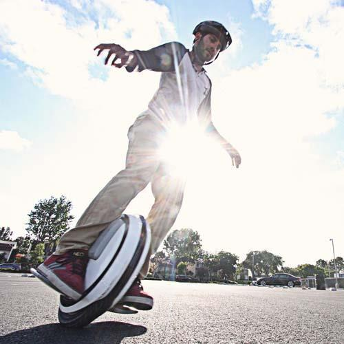 Monociclo - Ninebot One E+, Bluetooth 4.0, Hasta 24 km/h, Blanco y negro