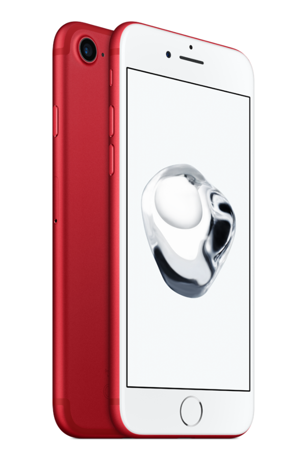 REESTRENA Reacondicionado Apple iPhone 7, Rojo, 128 GB, 4G LTE, 4.7" Retina HD