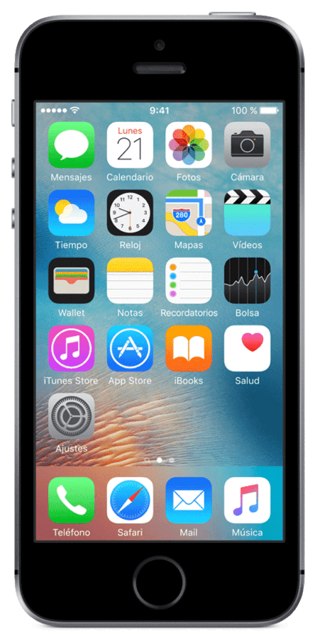 Apple iPhone SE, 128 GB, Red 4G, Pantalla retina de 4 pulgadas, Gris espacial