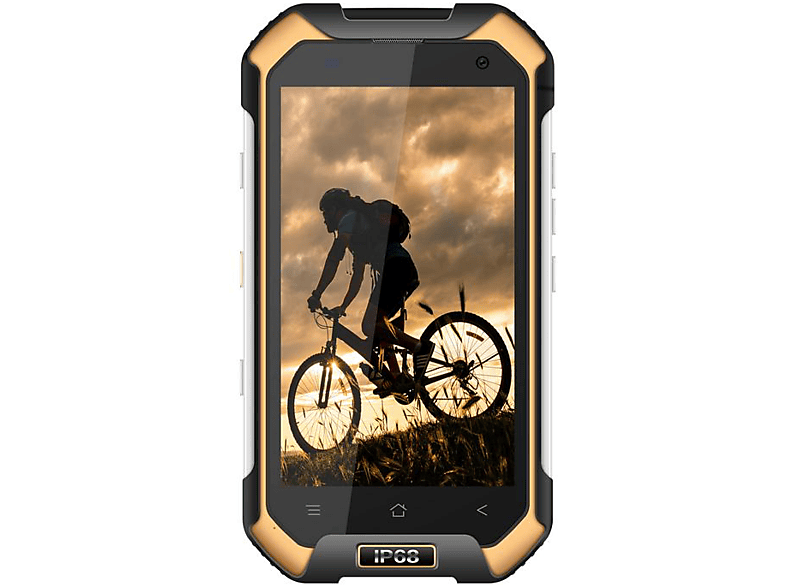 MUSTEK iGET BLACKVIEW BV6000S SIM doble 4G 16GB Negro, Amarillo smartphones